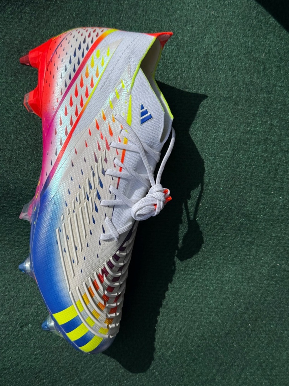 GW1021 | Men’s adidas Predator Edge.1 SG 'Al Rihla Pack - White' Cleats No Box